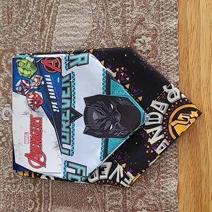 NWT MARVEL AVENGERS 2 PACK DOG BANDANA